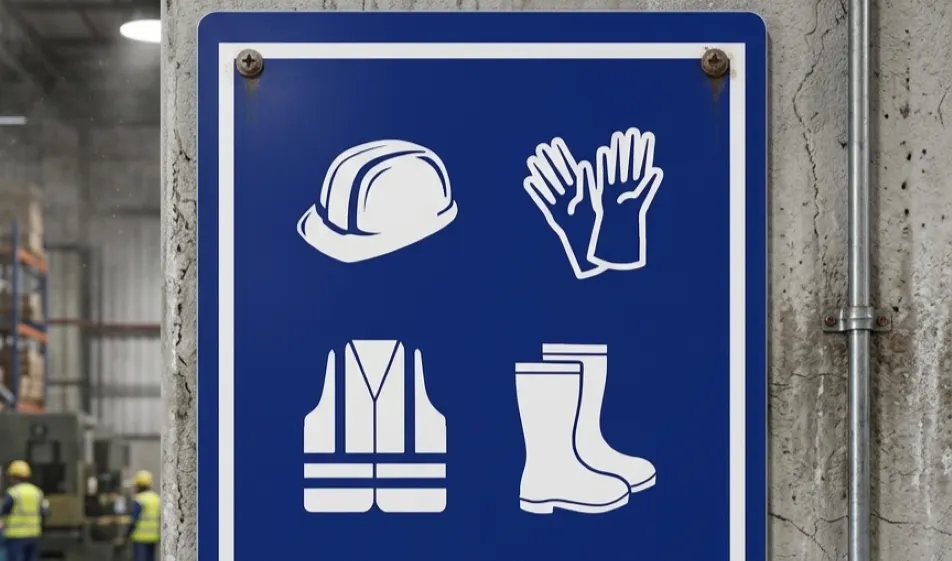 que señales usar para riesgos laborales