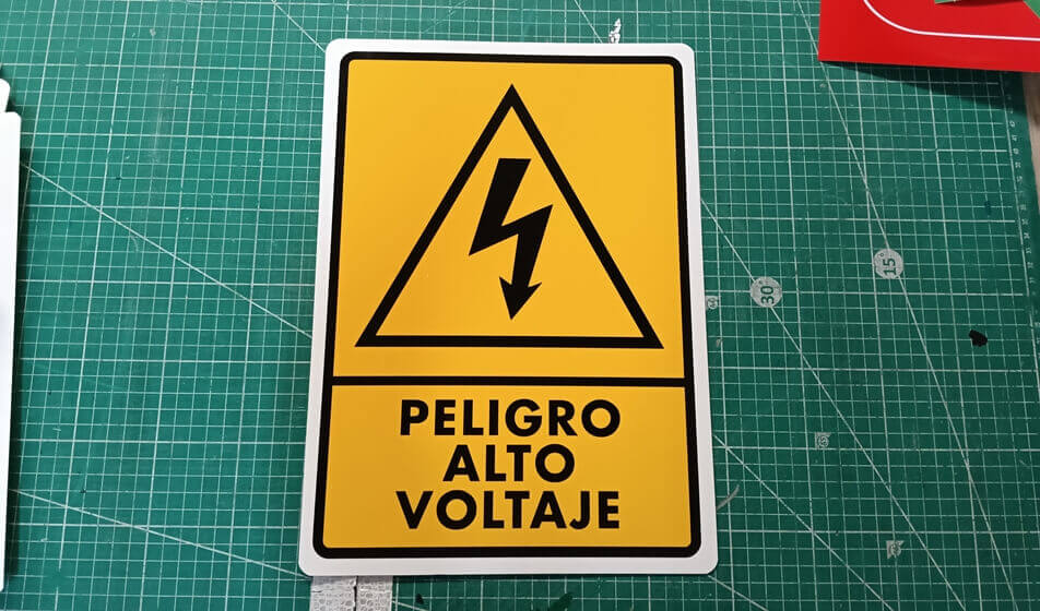señales de advertencia